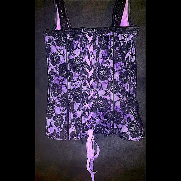 SALE Vtg 2004 Tripp nyc Corset Top & matching skirt SET! LIKE NEW - Picture 2 of 9